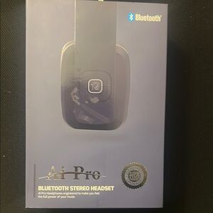 Bluetooth Stereo Headset - Black